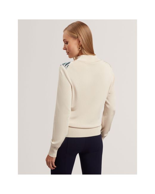 Ted Baker Blue Knitted Top