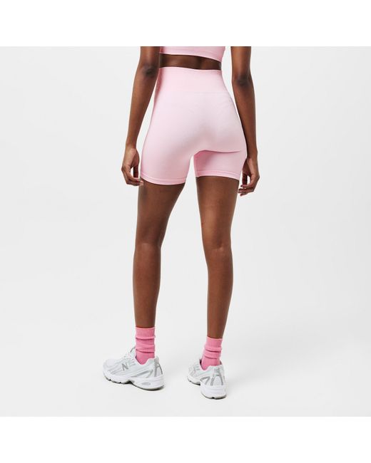 P.E Nation Pink Restore Performance Gym Shorts
