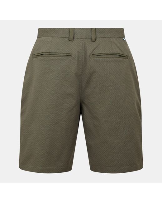 Ted Baker Green Geo Tailored Fit Chino Shorts for men