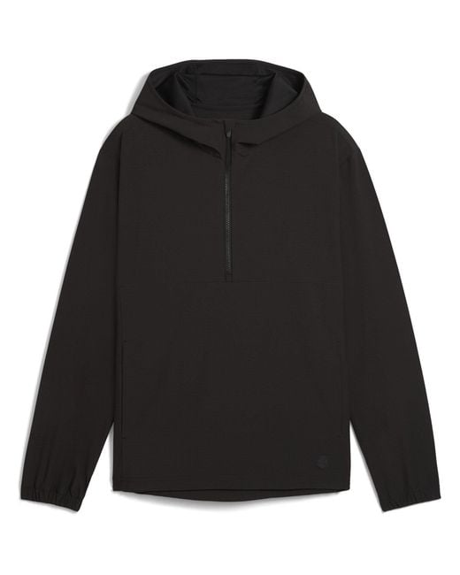PUMA Black Ripguard Anorak Golf Jacket for men