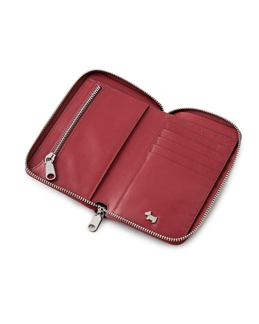 Radley Red Pockets Medium Ziparound Purse