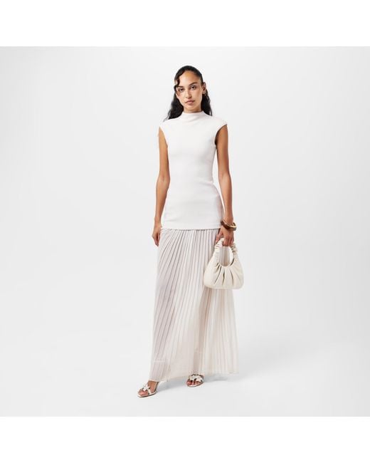 ALDO White Daisylily Heeled Sandals
