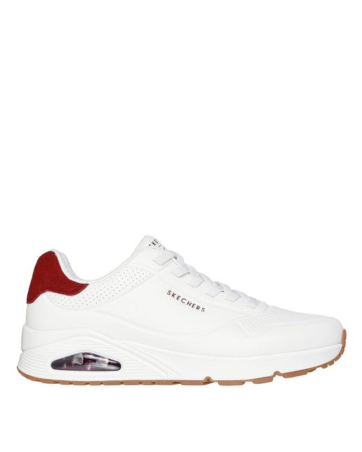 Skechers White Harry Kane Collab Bungee Lace Low-Top Trainers for men