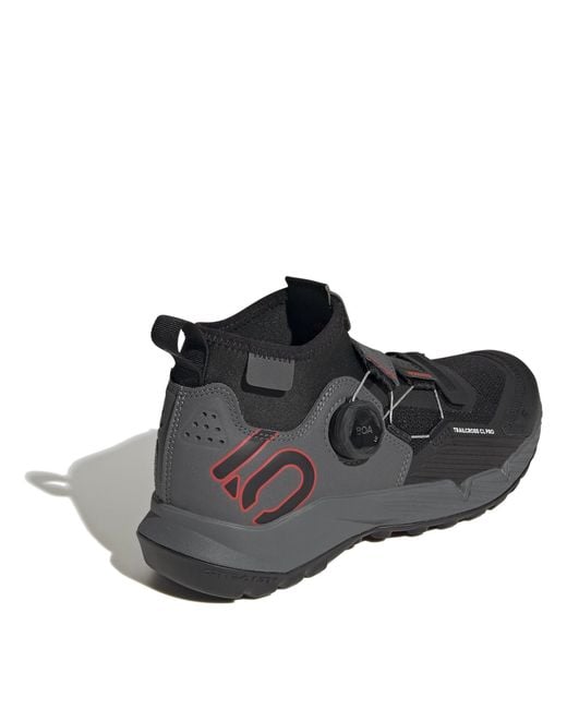 Five Ten Black Adidas 5.10 Trailcross Pro Clip-In Mountain Bike Shoes