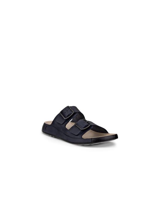 Ecco Blue Flat Sandals for men