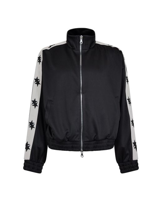 Cole Buxton Black Two Star Track Jacket for men
