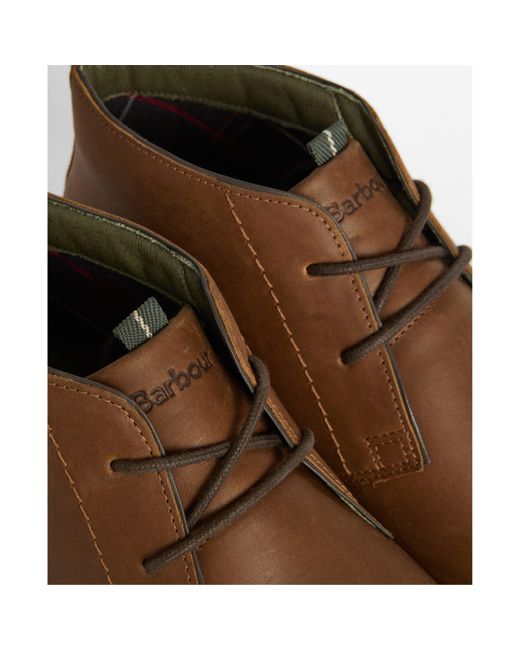 Barbour Brown Readhead Chukka Boots for men