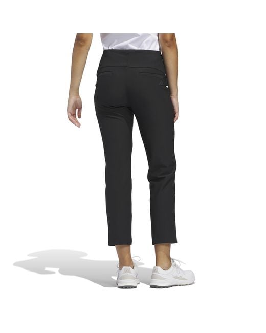 Adidas Black Pull On Ankle Pants
