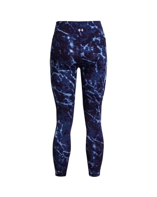 Under Armour Blue Large Crossover Ankle Performance Gym Legging
