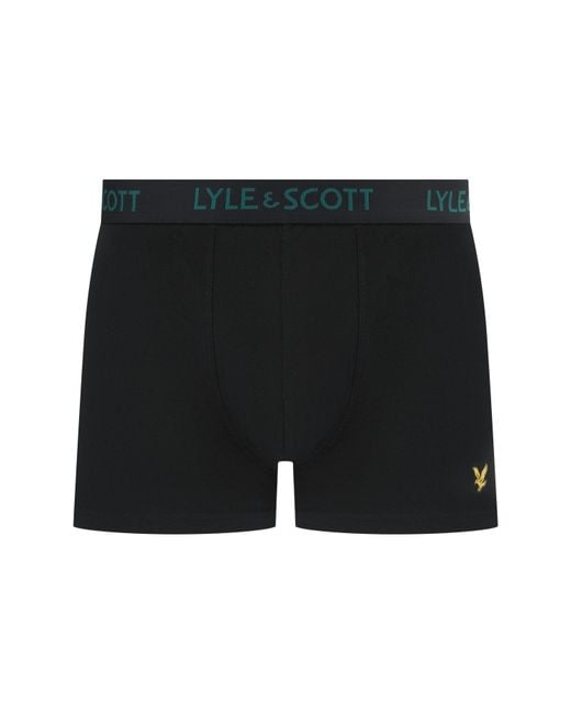 Lyle & Scott Green Lyle Barclay 3Pk for men