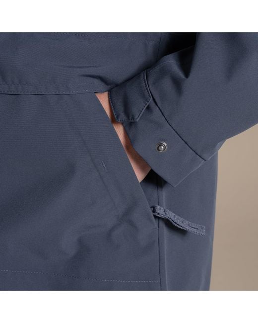 Craghoppers Blue Cinquefoil Waterproof Walking Jacket