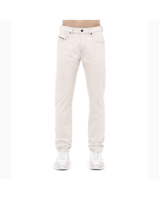DIESEL Gray 2019 D-Strukt Slim-Fit Jeans for men