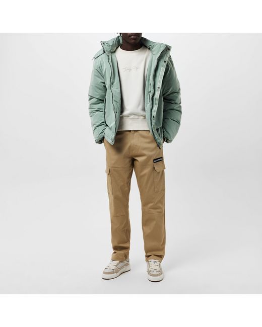 Daily Paper Green Joel Water Resistant Insulated Medium Puffer Jacket for men