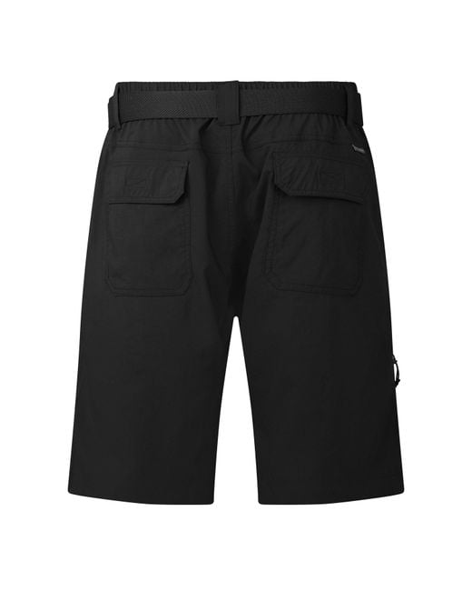Columbia Black Short Walking Shorts for men