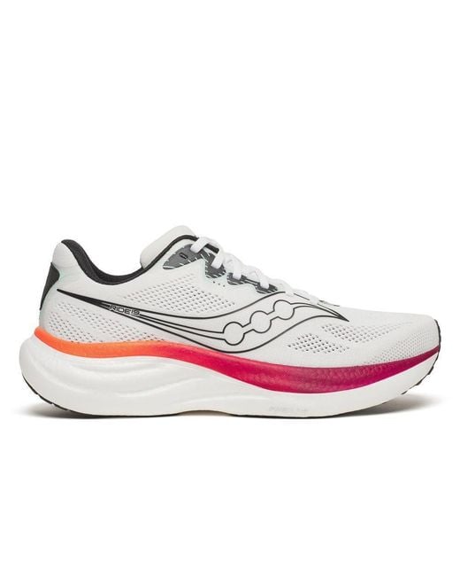 Saucony White Ride Everyday Neutral Road Running Shoes for men