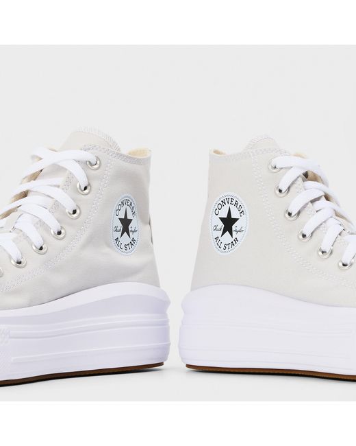 Converse White Chuck Taylor All Star Move