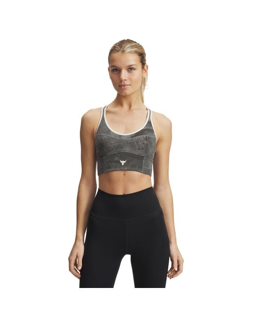 Under Armour Gray Medium Impact Sports Bra