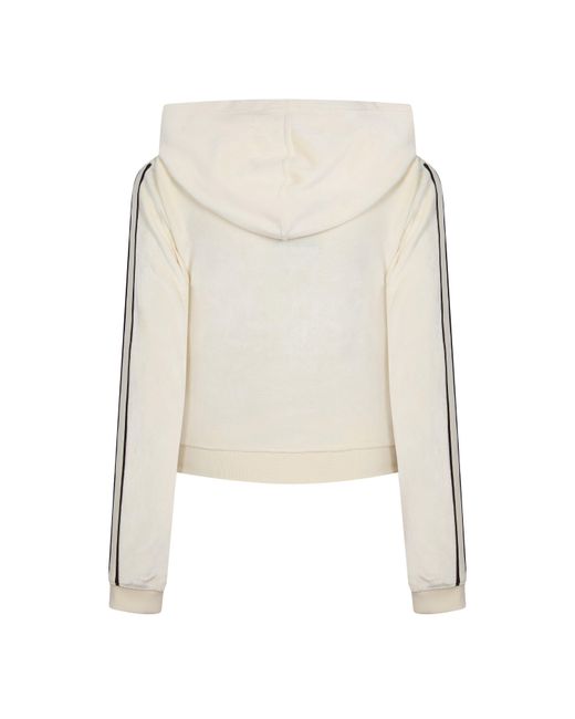 Nike White Velour Track Top
