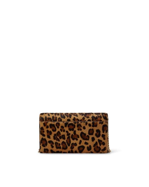 Ralph Lauren Brown Adair Chain Wallet