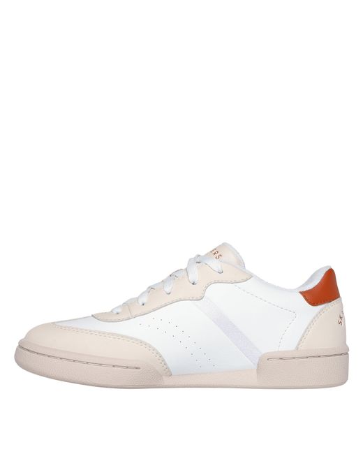 Skechers White Court Trainers