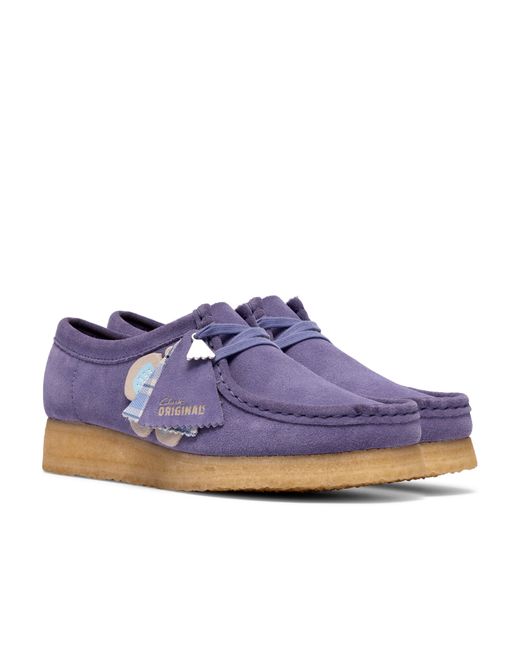 Clarks Blue Moc Toe Formal Shoes