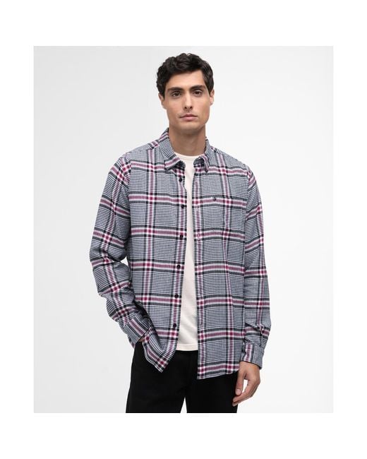 Barbour Blue Owain Shirt for men
