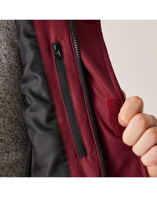 Regatta Red Sterlings Waterproof Insulated Jacket for men