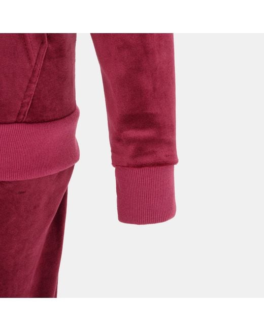 Miso Red Velour Tracksuit