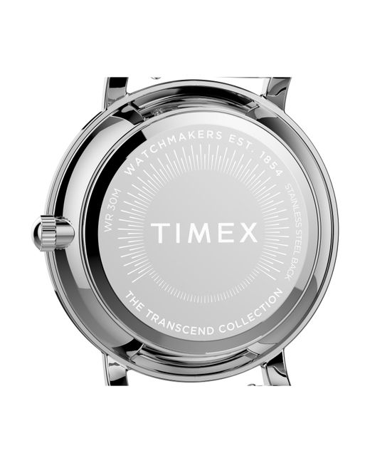 Timex Metallic Transcend Quartz Analogue Watch