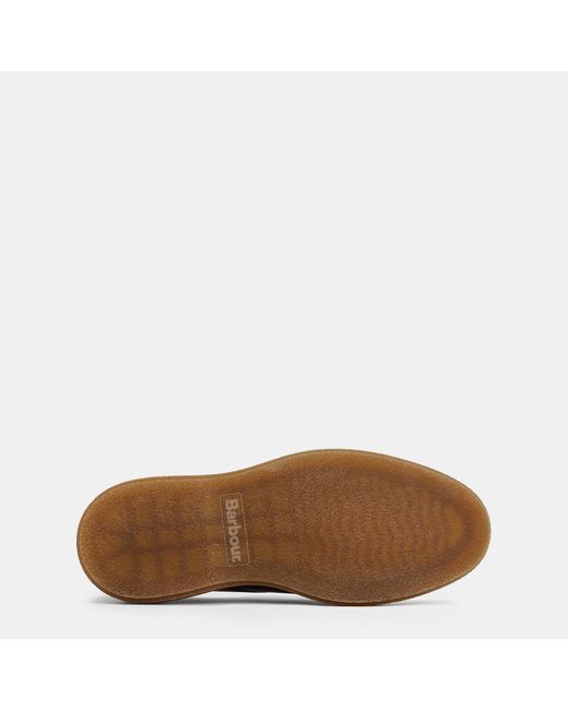 Barbour Brown Blaine Chukka Boots for men