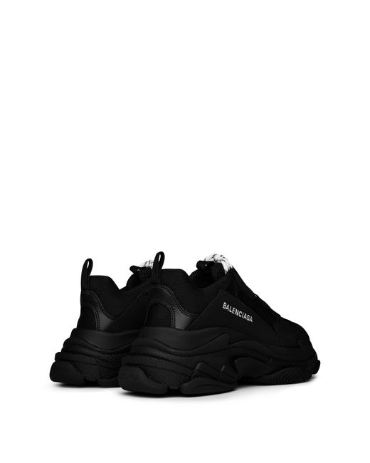 Balenciaga Black Triple S Trainers