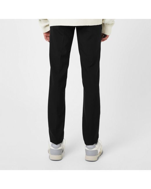 Off-White c/o Virgil Abloh Black Off Skinny Tailored Trousers for men