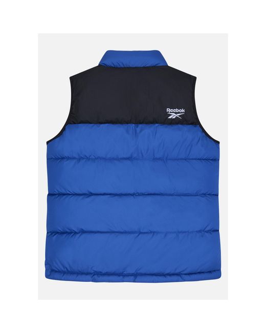 Reebok Blue Heavyweight Puffer Gilet for men
