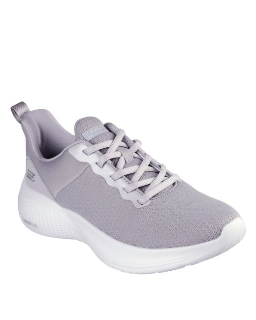 Skechers Blue Slip On Trainers