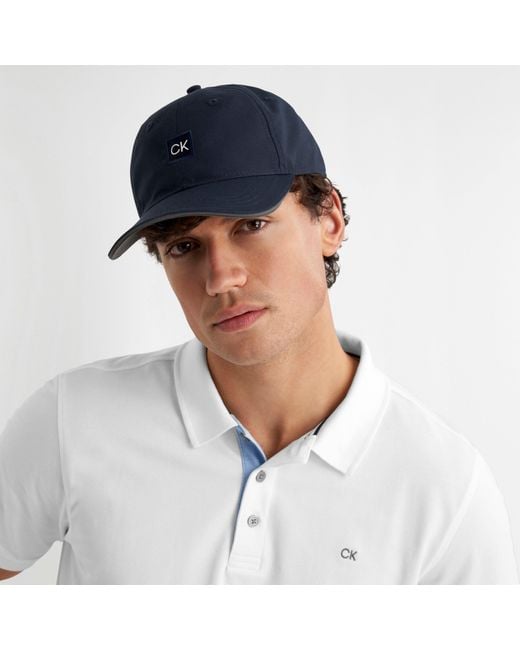 Calvin Klein Blue Ck Golf Cap for men