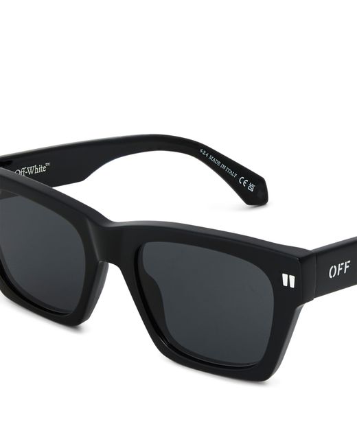 Off-White c/o Virgil Abloh Black Off Valdez Sunglasses 99