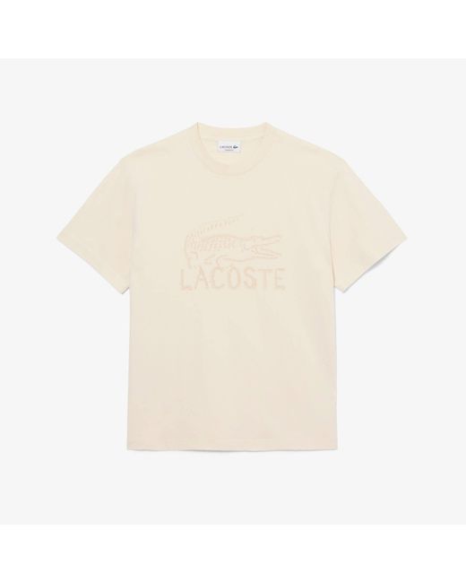 Lacoste White T-Shirt for men