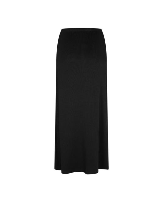 Never Fully Dressed Black Midi Skirt
