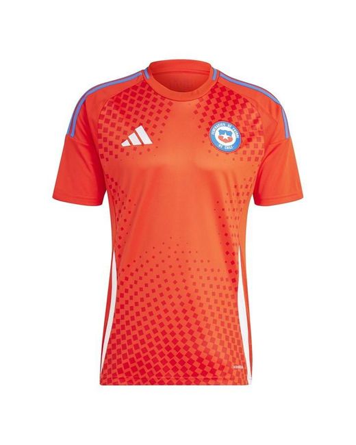 Adidas Red Chile Home Shirt 2024 Adults for men