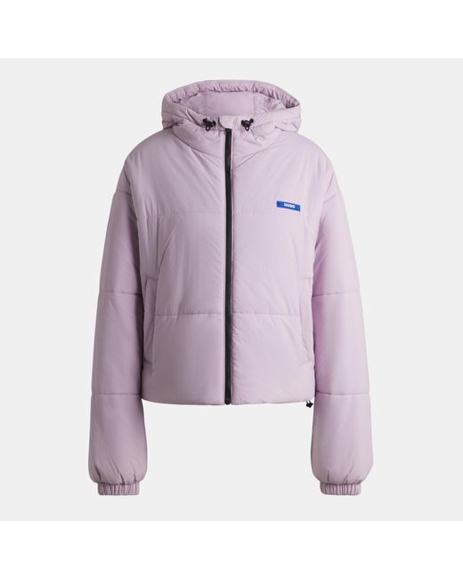 HUGO Purple Freya B Formal Coat