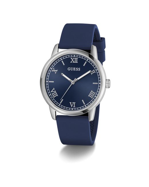 Guess Blue Chandler Analogue Quartz Watch for men