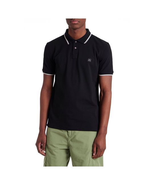Paul Smith Black Polo T-Shirt for men