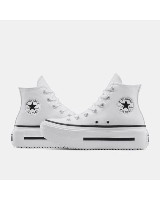Converse White Chuck Taylor All Star Lif Canvas High-Top Trainers