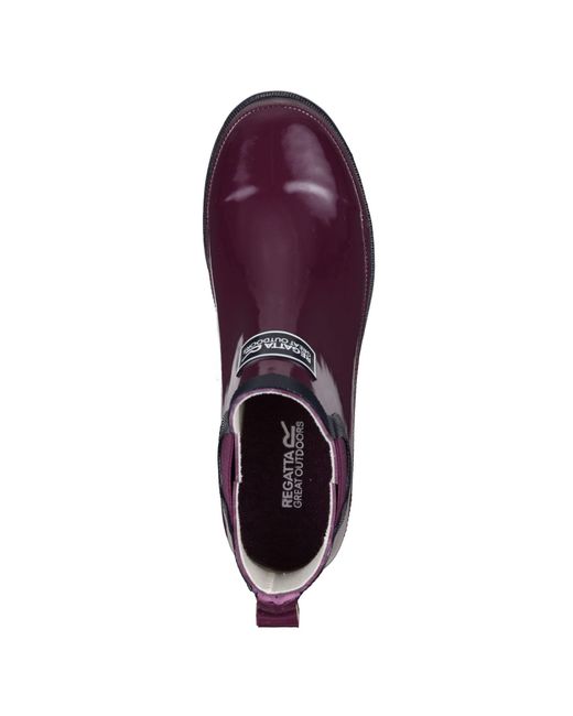Regatta Purple Lady Harper Ankle Wellington