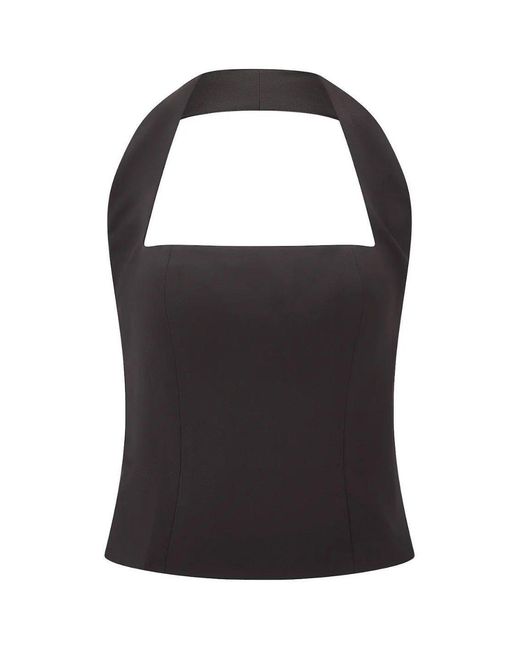 Odd Muse Black Ultimate Muse Halter Top