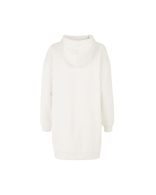 CCDK White Alma Sweat Dress