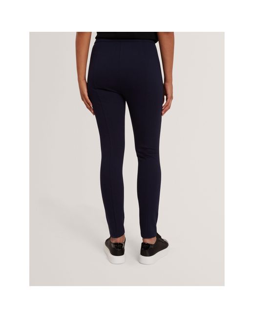 Ted Baker Blue Stretch Slim Fit Trousers
