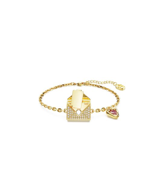 Swarovski Metallic Crystal Chain Bracelets