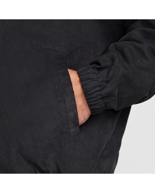 Nike Black Club Corduroy Harrington Jacket for men