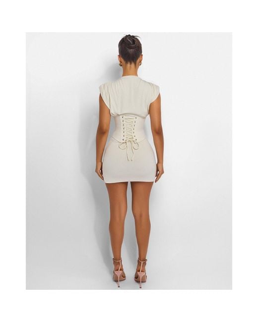 Mars the Label White Sandra Mini Dress